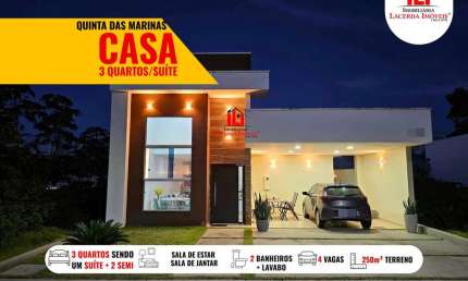 Casa em Condomínio para Venda em Manaus, Ponta Negra, 3 dormitórios, 1 suíte, 3 banheiros, 4 vagas