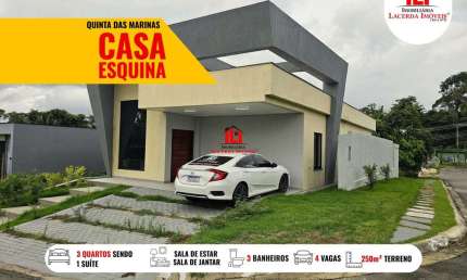 Casa em Condomínio para Venda em Manaus, Ponta Negra, 3 dormitórios, 1 suíte, 3 banheiros, 4 vagas