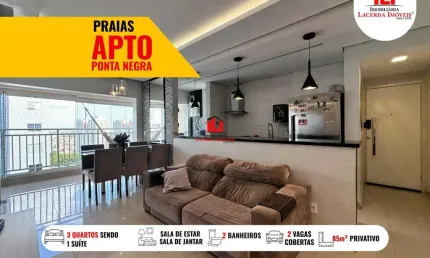 Casa em Condomínio para Venda em Manaus, Ponta Negra, 3 dormitórios, 1 suíte, 2 banheiros, 2 vagas