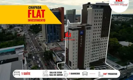 Flat para Venda em Manaus, Chapada, 1 dormitório, 1 suíte, 1 banheiro