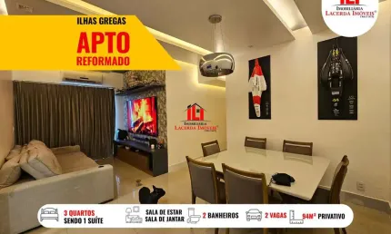 Apartamento para Venda em Manaus, Ponta Negra, 3 dormitórios, 1 suíte, 2 banheiros, 2 vagas