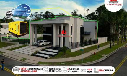 Casa em Condomínio para Venda, Ponta Negra, 5 dormitórios, 3 suítes, 6 banheiros, 6 vagas