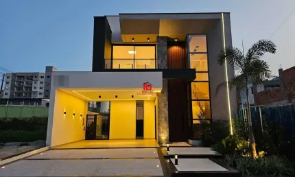 Casa em Condomínio para Venda em Manaus, Novo Aleixo, 4 dormitórios, 4 suítes, 5 banheiros, 4 vagas