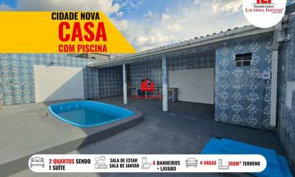 Casa para Venda em Manaus, Cidade Nova, 2 dormitórios, 1 suíte, 2 banheiros, 3 vagas
