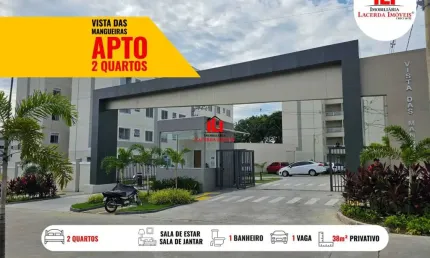 Apartamento para Locação em Manaus, Planalto, 2 dormitórios, 1 banheiro, 1 vaga