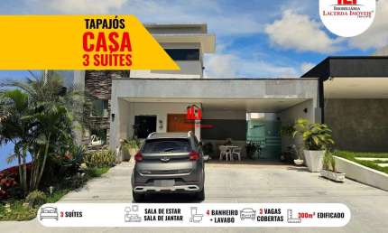 Casa em Condomínio para Venda em Manaus, Tarumã, 3 dormitórios, 3 suítes, 4 banheiros, 4 vagas