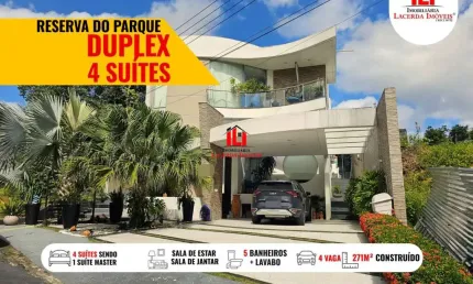 Apartamento para Venda em Manaus, Ponta Negra, 4 dormitórios, 4 suítes, 5 banheiros, 4 vagas