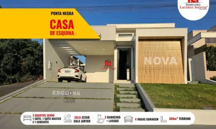 Apartamento para Venda em Manaus, Ponta Negra, 3 dormitórios, 3 suítes, 4 banheiros, 4 vagas
