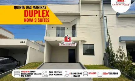 Casa em Condomínio para Locação em Manaus, Ponta Negra, 4 dormitórios, 3 suítes, 5 banheiros, 4 vagas