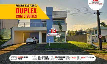 Casa em Condomínio para Venda em Manaus, Ponta Negra, 3 dormitórios, 3 suítes, 5 banheiros, 4 vagas