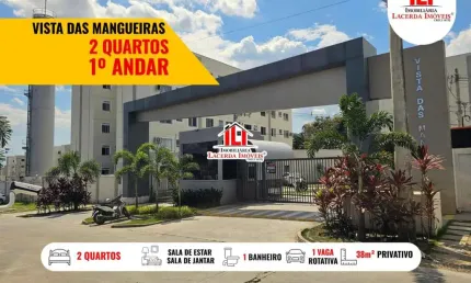 Apartamento para locação em manaus, planalto, 2 dormitórios, 1 banheiro, 1 vaga