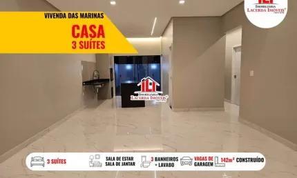 Casa em condomínio para venda em manaus, ponta negra, 3 dormitórios, 3 suítes, 4 banheiros, 4 vagas