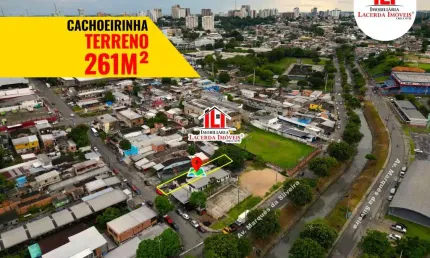 Terreno à venda na Rua Japurá, 10, Cachoeirinha, Manaus