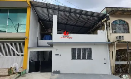 Casa para venda em manaus, alvorada, 3 dormitórios, 1 banheiro, 1 vaga