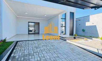 Excelente casa nova 3 quartos sendo 1 suíte + cozinha/ área gourmet + piscina