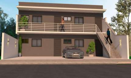 Casa para Venda em Sorocaba, Vila Barão, 2 dormitórios, 1 banheiro, 1 vaga