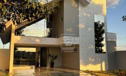 Casa em condomínio fechado com 3 quartos à venda no Loteamento Buritis, Campo Verde 