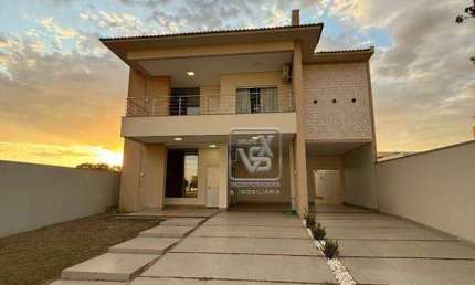 Casa em condomínio fechado com 3 quartos à venda no Loteamento Buritis, Campo Verde 