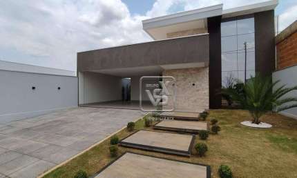 Casa em condomínio fechado com 3 quartos à venda no Loteamento Buritis, Campo Verde 