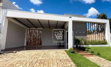 Casa com 3 dormitórios à venda, 124 m² por R$ 990.000,00 - Residencial Buritis - Campo Verde/MT