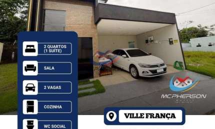 Casa para alugar COP 30 MOBILIADA ,com café da manhã , com 2 quartos 1 suíte em Ananindeua, Centro Condomínio Clube Ville França