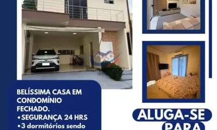 Casa Duplex para alugar COP 30 MOBILIADA ,com café da manhã  com 3 quartos 1 suíte em Ananindeua, Centro Condomínio Clube Ville França
