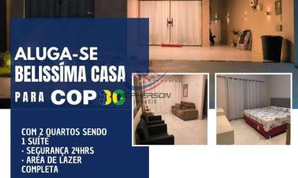 Casa para alugar COP 30 MOBILIADA para 6 PESSOAS ,com café da manhã , com 2 quartos 1 suíte em Ananindeua, Centro Condomínio Clube Ville França