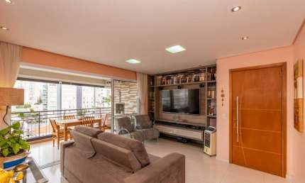 Aconchegante apartamento tipo para venda com 4 quartos, sendo 2 suítes, 133m²