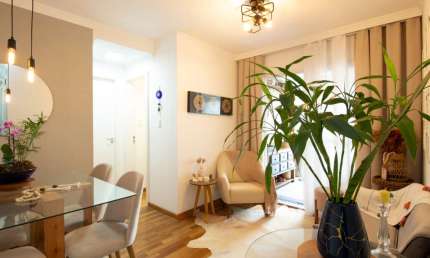 Funcional apartamento tipo para venda com 2 quartos, sendo 1 suíte, 60m²