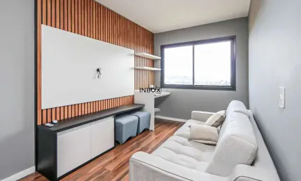 Loft Mobiliado com 1 Suíte, 49m² e Vaga - Infraestrutura Completa!