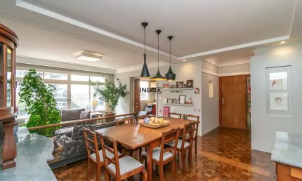 Apartamento no moinhos de vento c/188,68 mt2, 3 dormitórios (1 suíte) porto alegre.