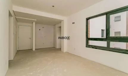 Apartamento de 02 dormitórios, sendo 01 suíte, churrasqueira, cozinha americana, 02 banheiros, 01 vaga de garagem.