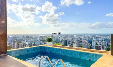 COBERTURA TRIPLEX 15 ANDAR PRINCIPE DE VERSAILLES VISTA EXCELENTE COM 5 DORMITÓRIOS NO MELHOR DA BELA VISTA