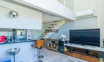 Inbox vende apartamento com 57m2 privativos, com 1 dormitório (1 suíte), 2 banheiro, semimobiliado, 2 vagas, no nine, em porto alegre - rs