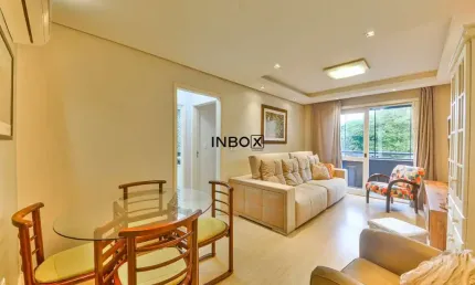INBOX CIA IMOBILIARIA ALUGA Ótimo apartamento de 2 dormitórios, amplo, 72m² privativos, totalmente mobiliado, no Menino Deus, em Porto Alegre.