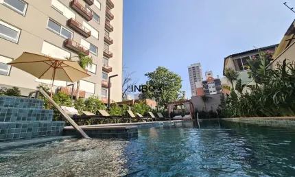 Oportunidade única, apartamento para venda no connect, semi mobiliado, com 01 dormitório, 40 m² privativos - partenon - porto alegre/rs