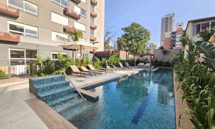 Ótimo apartamento Studio no CONNECT, com 27 m² privativos, 01 dormitório conjugado, pertinho da PUC