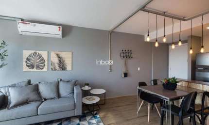 LOFT MOBILIADO E DECORADO NO AXIS HOME, PETRÓPOLIS, PORTO ALEGRE/RS
