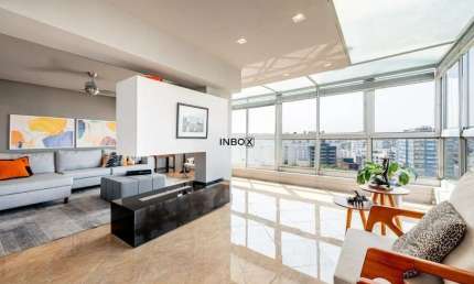 Cobertura Espetacular com 354m², 3 Dormitórios , 2 Vagas e Terraço Privativo