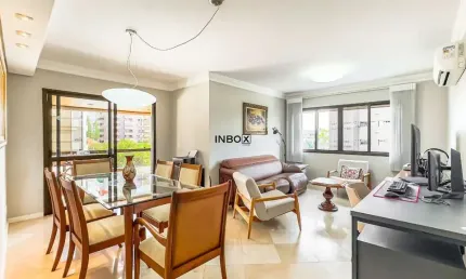 Apartamento com 143m², 3 dormitórios e 2 vagas em localização privilegiada