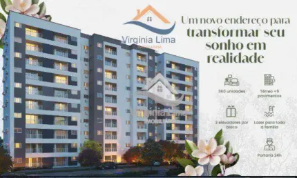 Apartamento à venda com 2 quartos excelente localização e área de lazer completa no Janga - Paulista - PE
