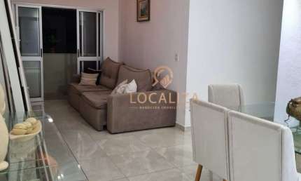 Apartamento à venda em São José dos Campos-SP, no Floradas de São José: 3 quartos, 1 suíte, 2 salas, 2 banheiros, 2 vagas, 87m².