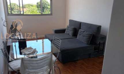 Apartamento para locação 1 quarto na Vila Adyana, São José dos Campos-SP - 50m², 1 sala, 1 vaga de garagem
