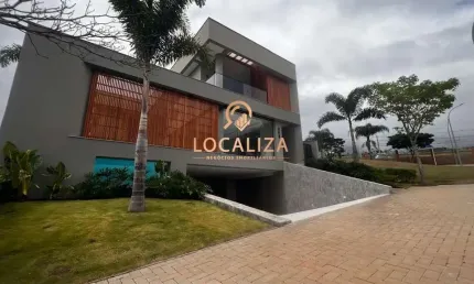 Luxuosa casa em condomínio à venda em São José dos Campos-SP, no Condomínio Residencial Alphaville I: 5 quartos, 5 suítes, 3 salas, 7 banheiros, 4 vagas de garagem, 420m².