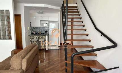 Venda de Apartamento Flat Duplex - Jardim Aquarius SJC 80 m² Suíte no Mezanino - 2 Vagas - São José dos Campos SP