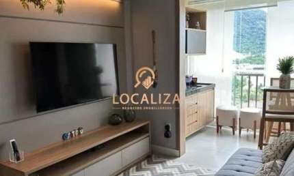 Apartamento à venda em Caraguatatuba-SP no Martim de Sá: 2 quartos, 1 suíte, 51m², 1 vaga de garagem!