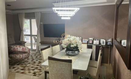 Apartamento à venda: 3 quartos, 1 suíte, 1 sala, 3 banheiros, 1 vaga na Vila Adyana, São José dos Campos-SP!