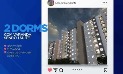 Apartamento à venda no Jardim Oriente em São José dos Campos-SP: 2 quartos, 1 suíte, 1 banheiro, 1 vaga de garagem!