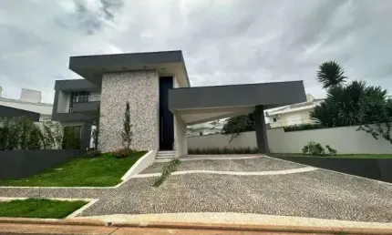 Casa de condomínio com 4 quartos, 254m², à venda em Paulínia, Parque Brasil 500