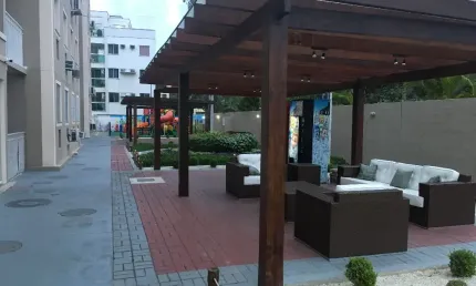 Apartamento garden, 1 quarto, condomínio supera, cachamorra